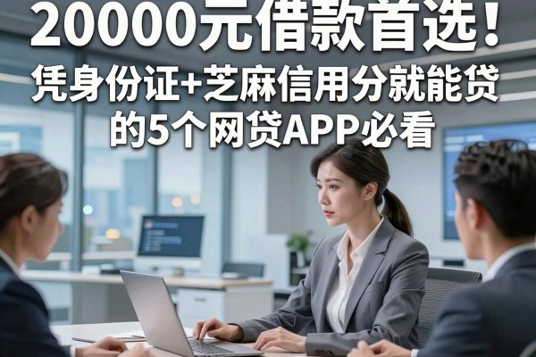 20000元借款首选!凭身份证+芝麻信用分就能贷的5个网贷APP必看