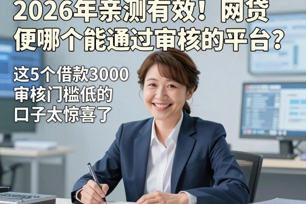 2026年亲测有效!网贷哪个能通过审核的平台?这5个借款3000审核门槛低的口子太惊喜了