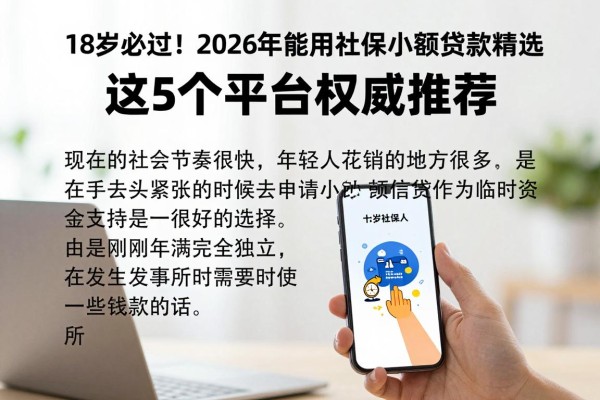 18岁必过！2026年能用社保的小额贷款精选，这5个平台权威推荐