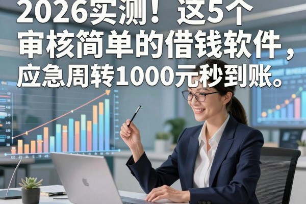 2026实测！这5个审核简单的借钱软件，应急周转1000元秒到账