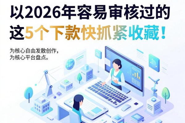 2026年容易审核过的网贷平台大盘点,这5个下款快抓紧收藏!