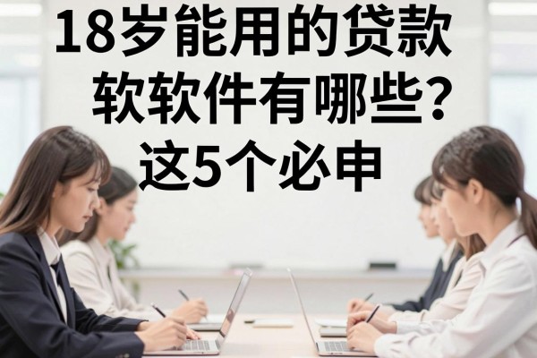 18岁能用的贷款软件有哪些?这5个必申!