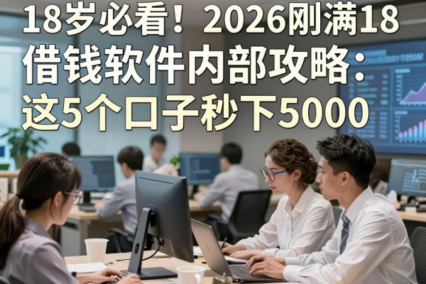 18岁必看！2026刚满18借钱软件内部攻略：这5个口子秒下5000
