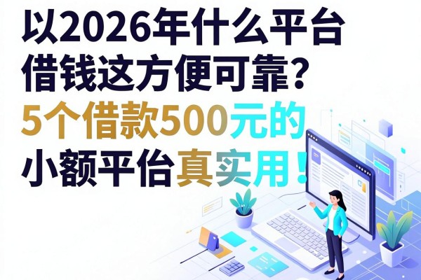 2026年什么平台借钱方便可靠？这5个借款500元的小额平台真实用！