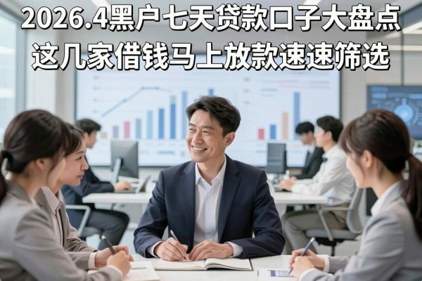2026.4黑户七天贷款口子大盘点,这几家借钱马上放款速速筛选!