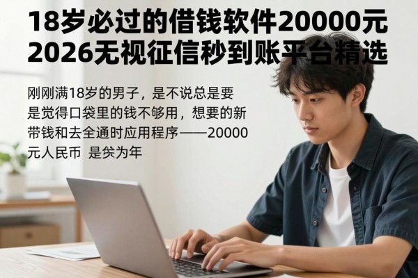 18岁必过的借钱软件20000元,2026无视征信秒到账平台精选