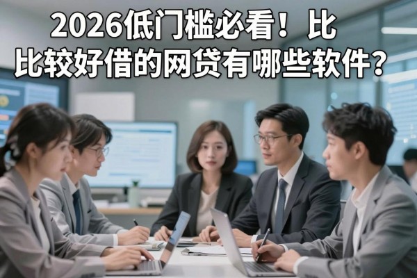 2026低门槛必看!比较好借的网贷有哪些软件?精挑五个4000借款容易过的平台