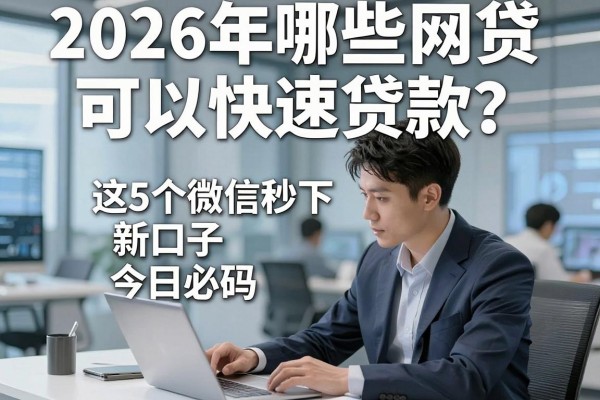 2026年哪些网贷可以快速贷款?这5个微信秒下新口子今日必码!