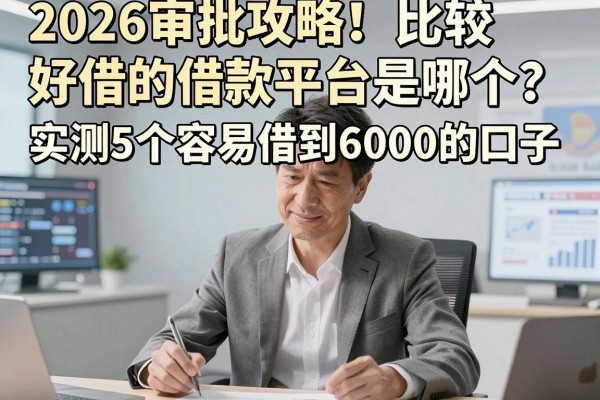 2026审批攻略!比较好借的借款平台是哪个?实测5个容易借到6000的口子