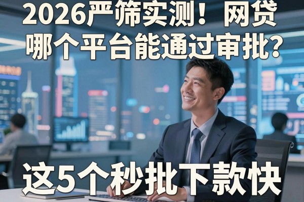2026严筛实测!网贷哪个平台能通过审批?这5个秒批下款快