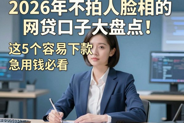 2026年不拍人脸相的网贷口子大盘点！这5个容易下款，急用钱必看！