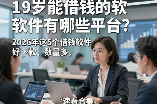 19岁能借钱的软件有哪些平台?2026年这5个借钱软件好下款、数量多,速看合集!