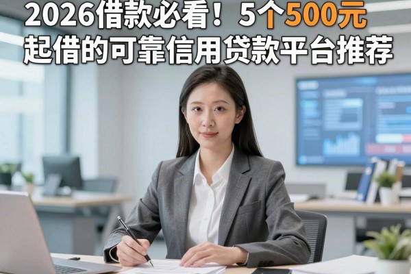 2026借款必看!5个500元起借的可靠信用贷款平台推荐