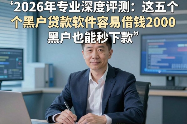 2026年专业深度评测:这五个黑户贷款软件容易借钱2000,黑户也能秒下款!