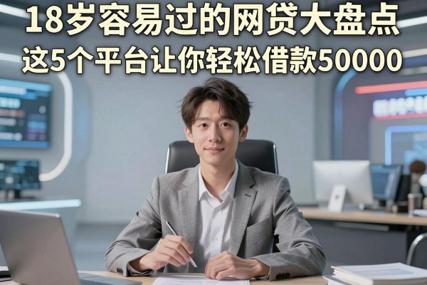 18岁容易过的网贷大盘点,这5个平台让你轻松借款50000!