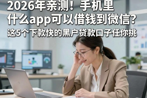 2026年亲测!手机里什么app可以借钱到微信?这5个下款快的黑户贷款口子任你挑!