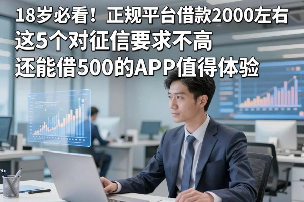 18岁必看!正规平台借款2000左右,这5个对征信要求不高还能借500的APP值得体验
