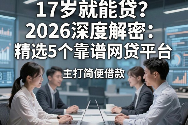17岁就能贷?2026深度解密:精选5个靠谱网贷平台,主打简便借款!