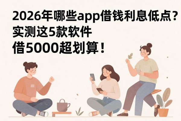 2026年哪些app借钱利息低点？实测这5款软件借5000超划算！