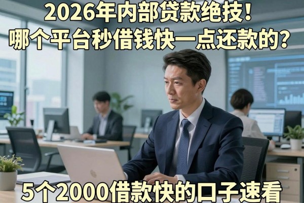 2026年内部贷款绝技!哪个平台秒借钱快一点还款的?这5个2000借款快的口子速看