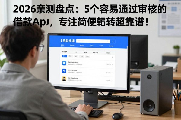 2026亲测盘点：5个容易通过审核的借款app，专注简便周转超靠谱！