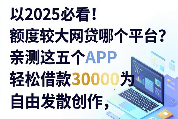 2025必看！额度较大网贷哪个平台？亲测这五个APP，轻松借款30000