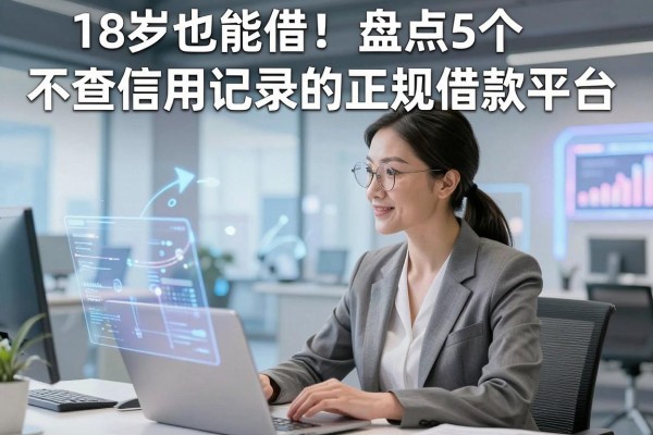 18岁也能借！盘点5个不查信用记录的正规借款平台