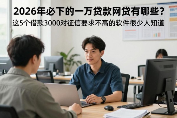 2026年必下的一万贷款网贷有哪些？这5个借款3000对征信要求不高的软件很少人知道！
