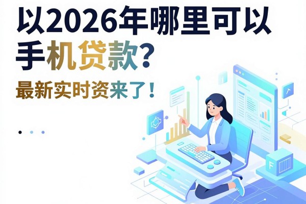 2026年哪里可以手机贷款？最新实时资讯与深度推荐来了！