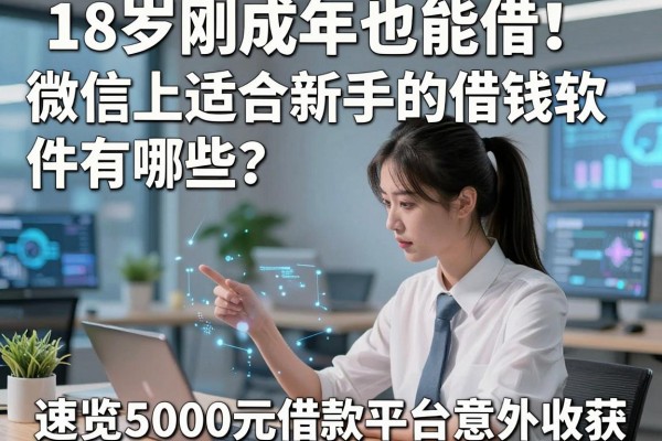 18岁刚成年也能借!微信上适合新手的借钱软件有哪些?速览5000元借款平台意外收获