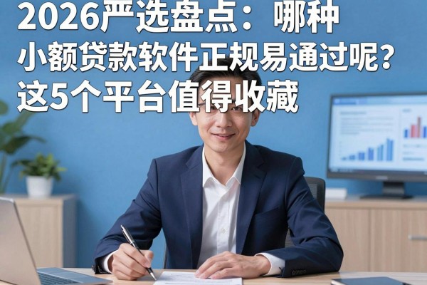 2026严选盘点:哪种小额贷款软件正规易通过呢?这5个平台值得收藏!