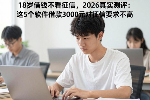18岁借钱不看征信,2026真实测评:这5个软件借款3000元对征信要求不高