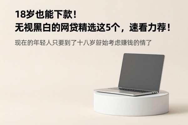 18岁也能下款!无视黑白的网贷精选这5个,速看力荐!