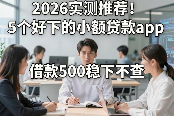 2026实测推荐!5个好下的小额贷款app,借款500稳下不查