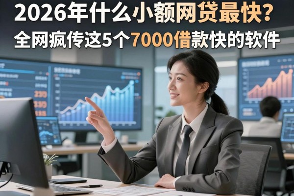 2026年什么小额网贷最快?全网疯传这5个7000借款快的软件!