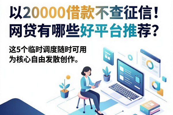 20000借款不查征信!网贷有哪些好平台推荐?这5个临时调度随时可用
