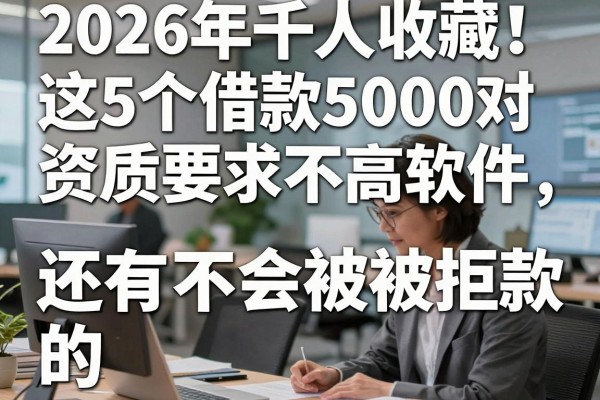 2026年千人收藏！这5个借款5000对资质要求不高软件，还有不会被拒的贷款有哪些？