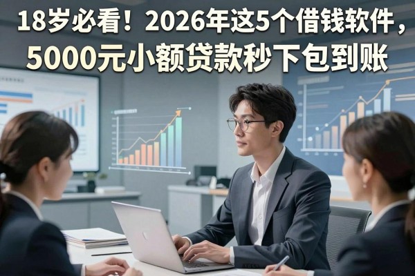 18岁必看!2026年这5个借钱软件,5000元小额贷款秒下包到账