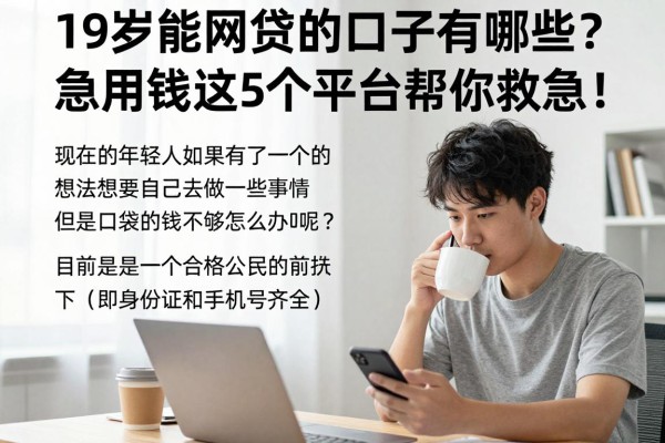 19岁能网贷的口子有哪些？急用钱这5个平台帮你救急！