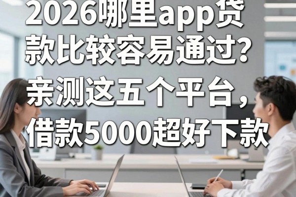 2026哪里app贷款比较容易通过？亲测这五个平台，借款5000超好下款！