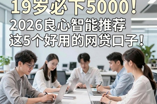 19岁必下5000!2026良心智能推荐这5个好用的网贷口子