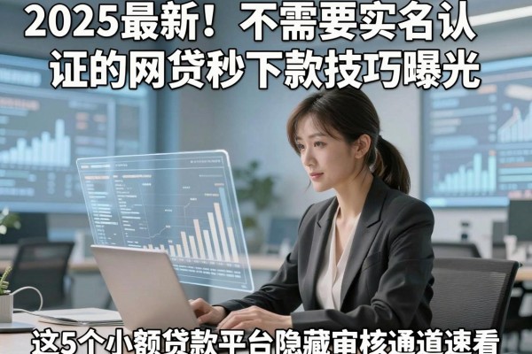 2025最新！不需要实名认证的网贷秒下款技巧曝光，这5个小额贷款平台隐藏审核通道速看