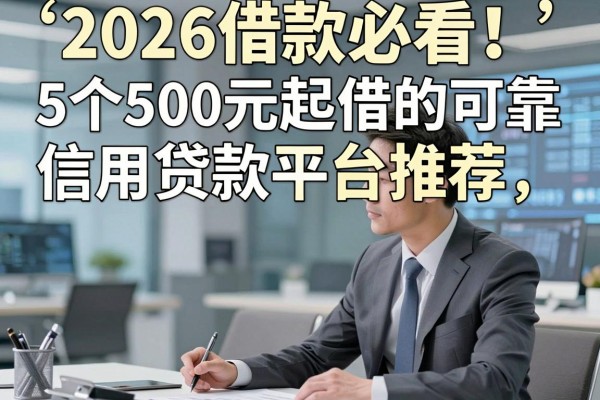 2026借款必看!5个500元起借的可靠信用贷款平台推荐
