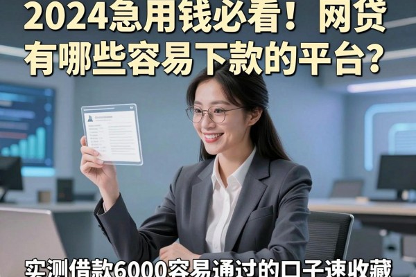2024急用钱必看！网贷有哪些容易下款的平台？实测借款6000容易通过的口子速收藏