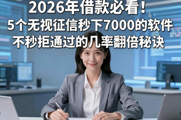2026年借款必看!5个无视征信秒下7000的软件,不秒拒通过的几率翻倍秘诀
