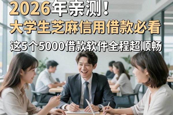 2026年亲测!大学生芝麻信用借款必看,这5个5000借款软件全程超顺畅