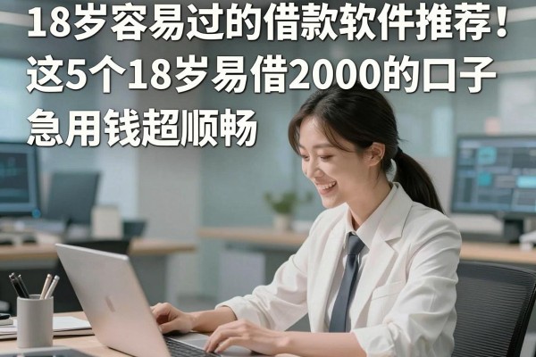 18岁容易过的借款软件推荐！这5个18岁易借2000的口子，急用钱超顺畅