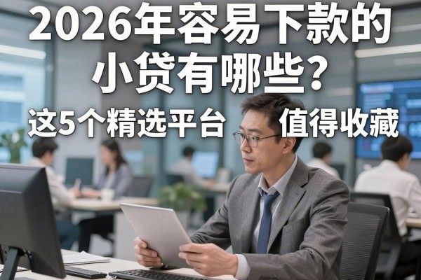 2026年容易下款的小贷有哪些？这5个精选平台值得收藏！