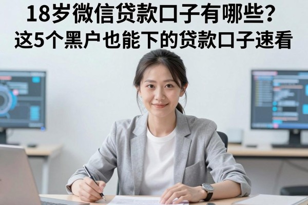 18岁微信贷款口子有哪些？这5个黑户也能下的贷款口子速看