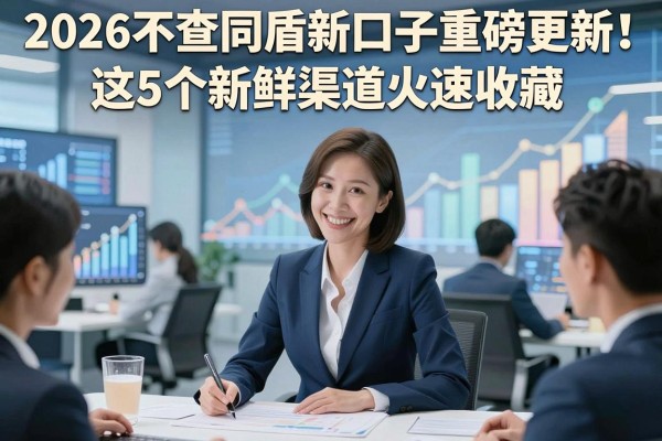2026不查同盾新口子重磅更新!这5个新鲜渠道火速收藏